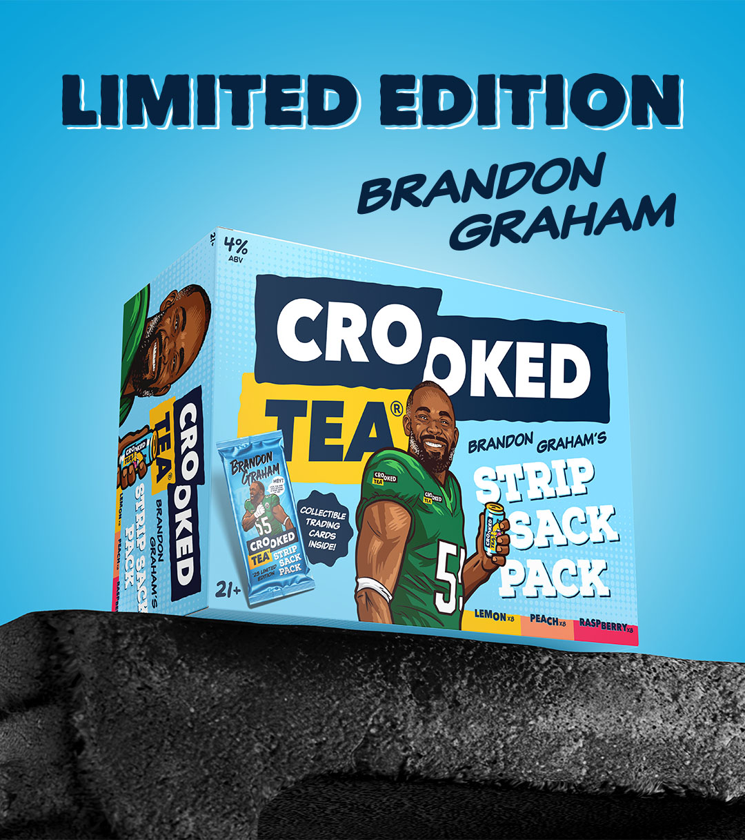 Limited Edition Brandon Graham Strip Pack Sack