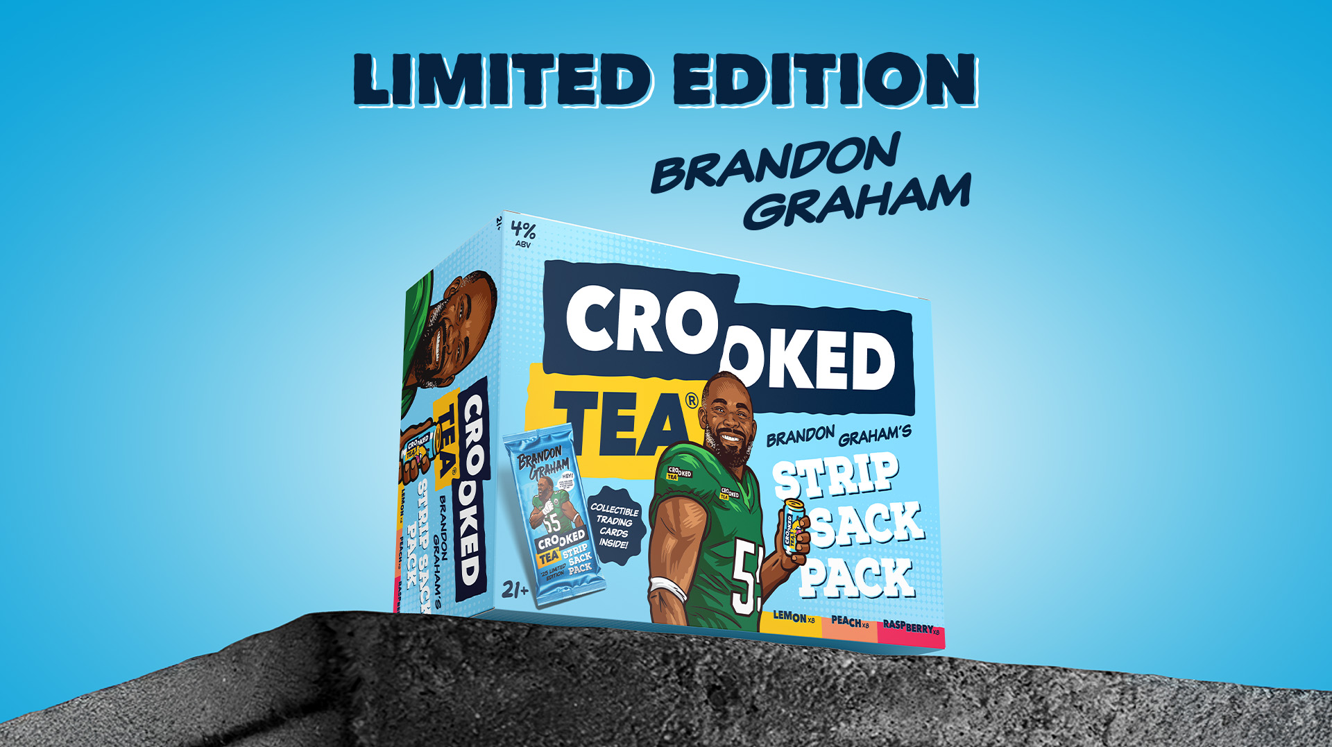 Limited Edition Brandon Graham Strip Pack Sack