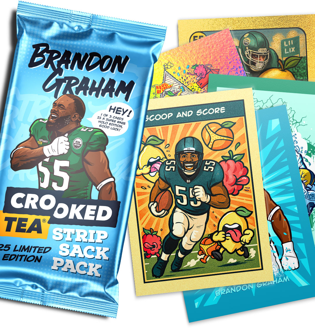 Limited Edition Brandon Graham Strip Pack Sack