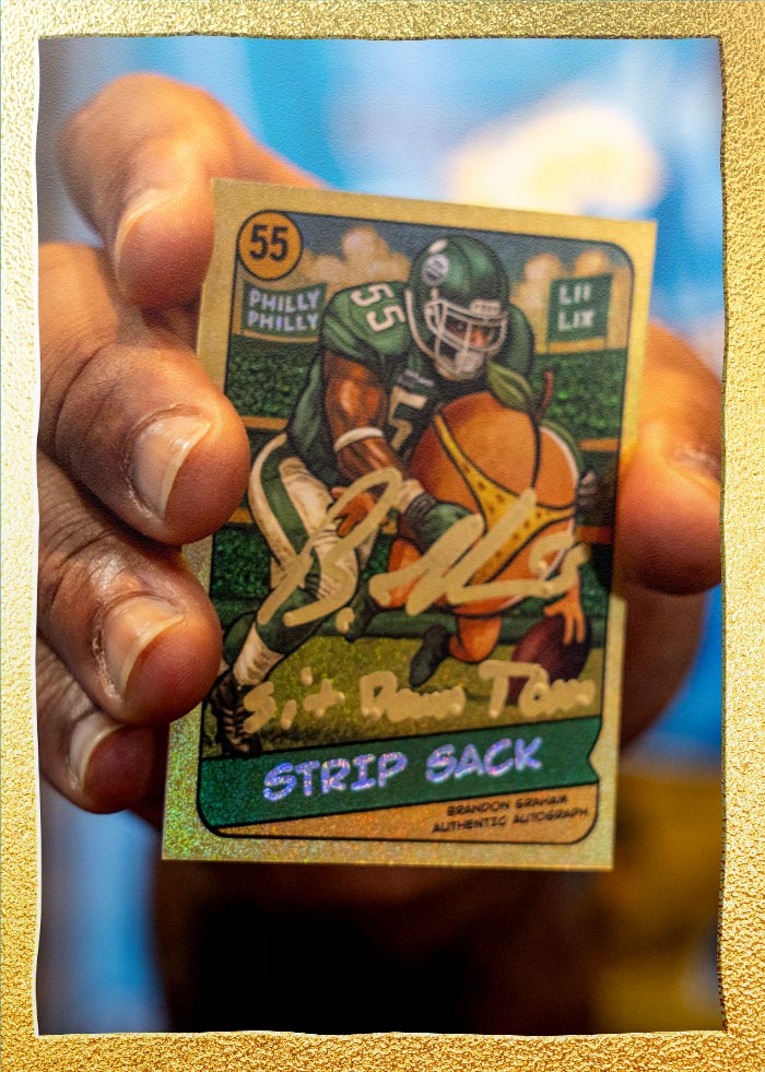 Brandon Graham Behind The Scenes Pic 8