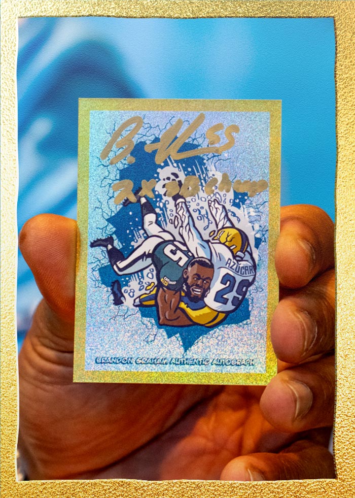 Brandon Graham Behind The Scenes Pic 8