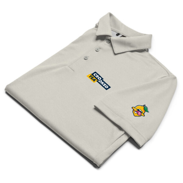 Crooked Tea Adidas Golf Shirt - Image 3