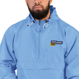Crooked Tea Embroidered Champion Packable Jacket