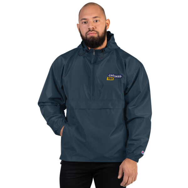 Crooked Tea Embroidered Champion Packable Jacket - Image 3