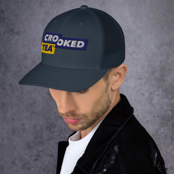 Crooked Tea Trucker Cap - Image 3