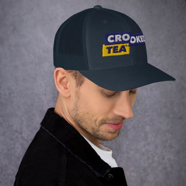 Crooked Tea Trucker Cap - Image 4