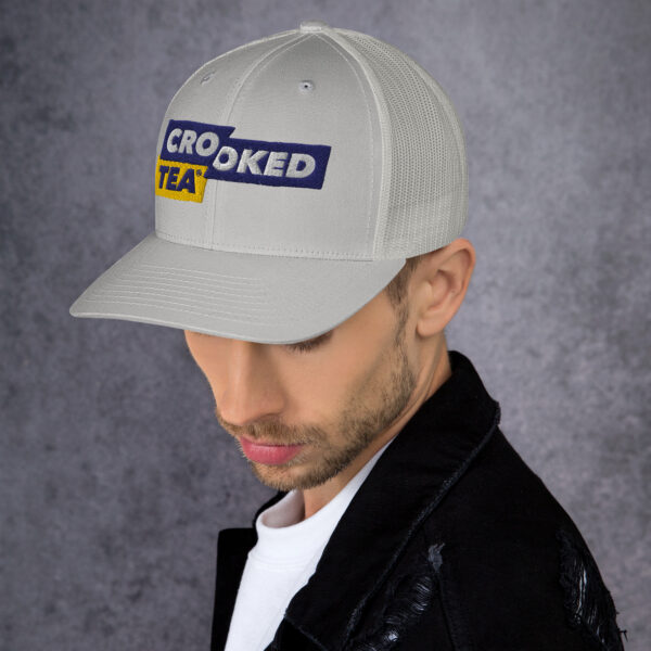 Crooked Tea Trucker Cap - Image 6