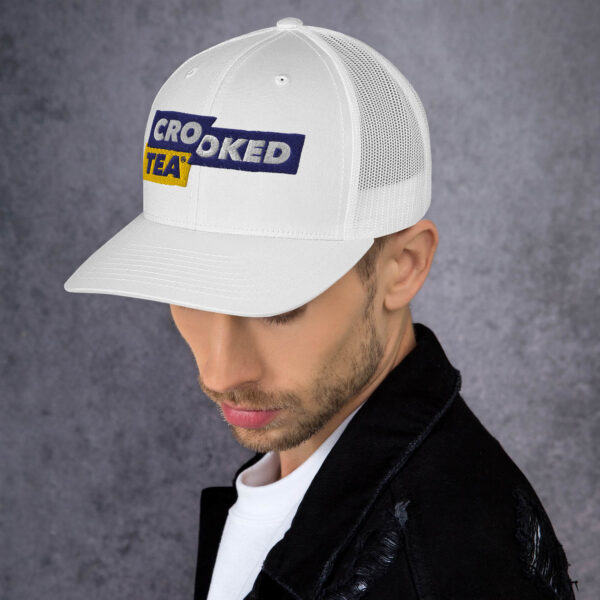 Crooked Tea Trucker Cap - Image 8