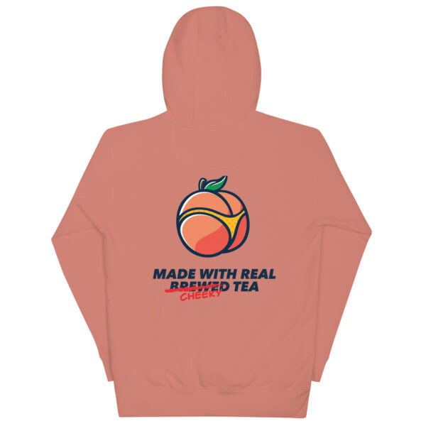 Crooked Tea Classic Peach Hoodie - Image 2
