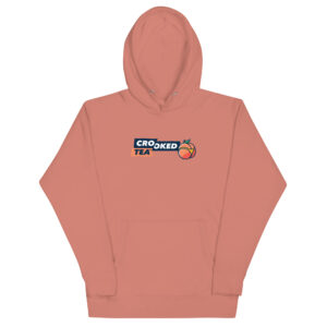 Crooked Tea Classic Peach Hoodie