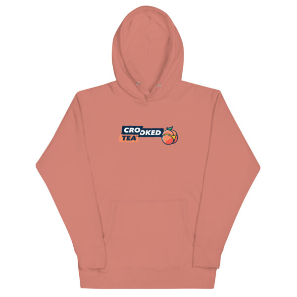 Crooked Tea Classic Peach Hoodie