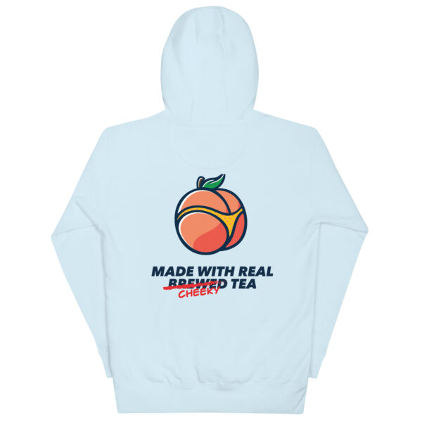Crooked Tea Classic Peach Hoodie - Image 4