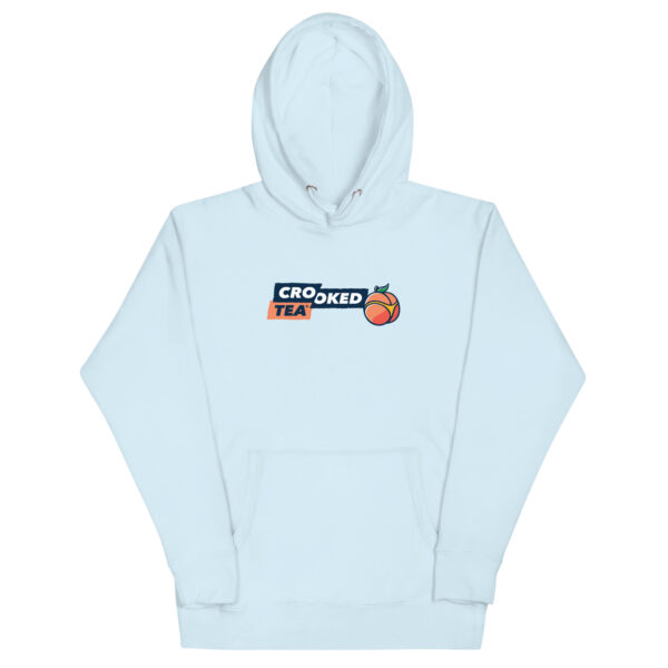 Crooked Tea Classic Peach Hoodie - Image 3