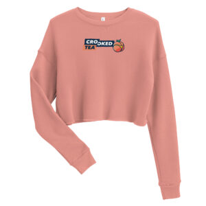 Crooked Tea Women's Crop Crewneck