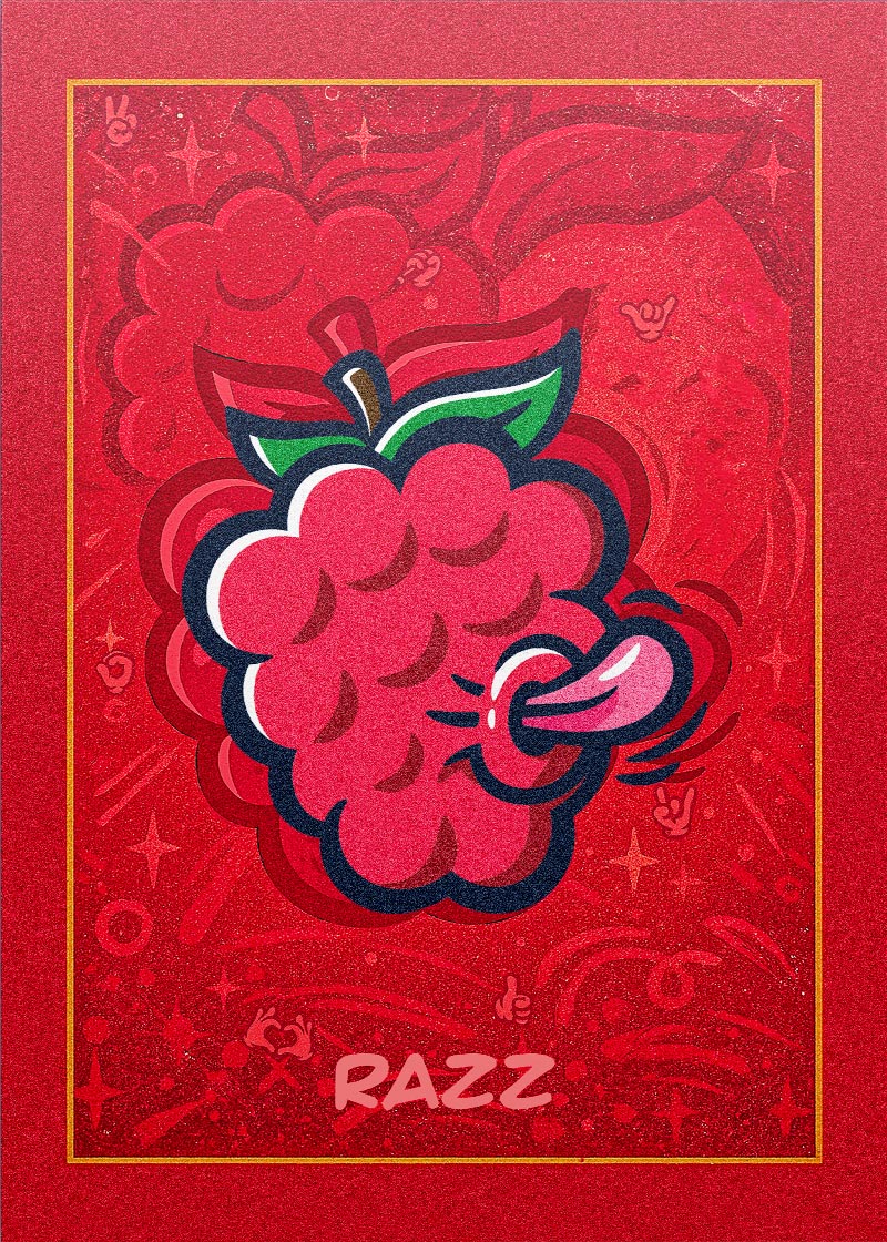 Brandon Graham "Razz" collectible card