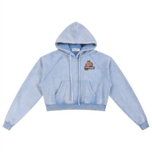 Crooked Tea Cropped Hoodie