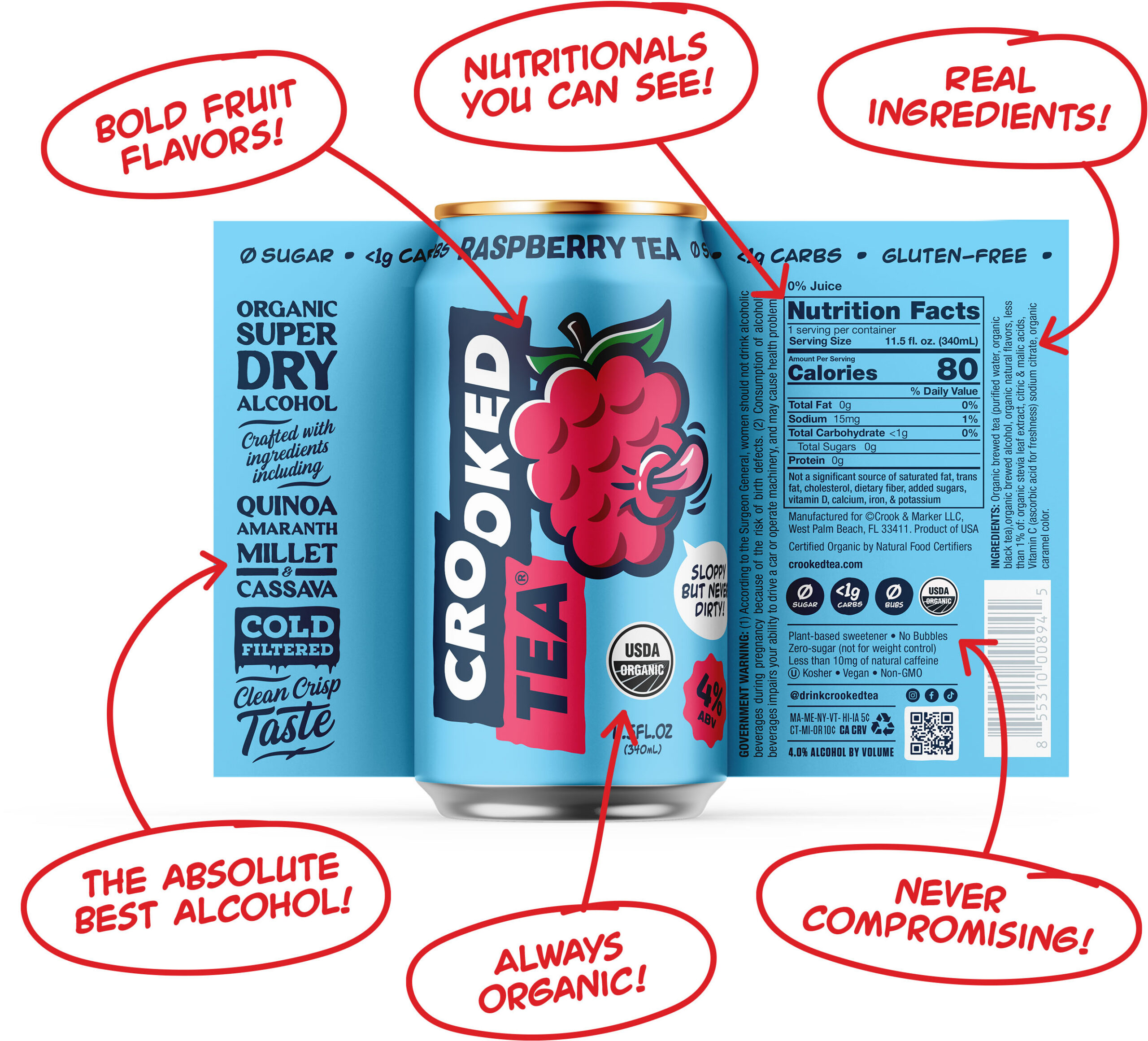 Crooked Tea Read The Label