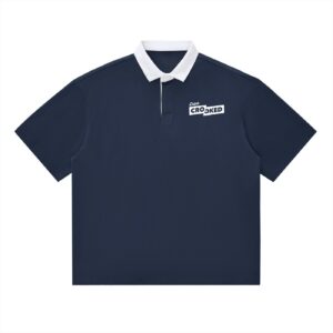 Crooked Tea Contrast Polo Shirt
