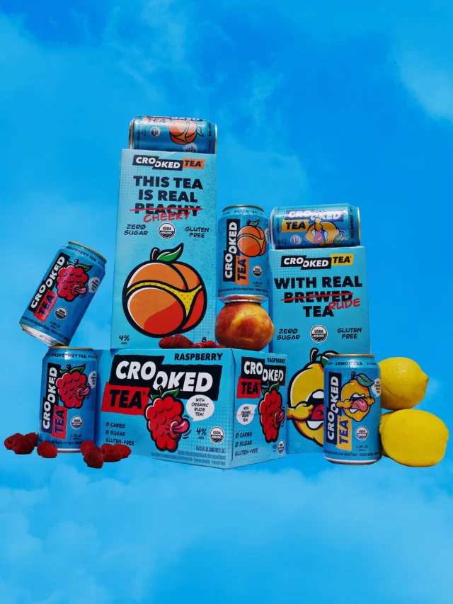 Not your average tea party 😌🍑🍋🫖
•
•
•
#CrookedTea #DrinkCrookedTea  #Tongue #BrewedRude #DrinkCrooked #Cheeks #Peach #Lemon #Rude #BoldRudeBrewed
#Explore #Explorepage #Instagood #Raspberry #Ras
