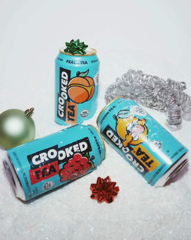 Consider this your stocking stuffer upgrade ❄️🎁
•
•
•
#CrookedTea #DrinkCrookedTea  #Tongue #BrewedRude #DrinkCrooked #Cheeks #Peach #Lemon #Rude #BoldRudeBrewed
#Explore #Explorepage #Instagood #Raspberry #Ras