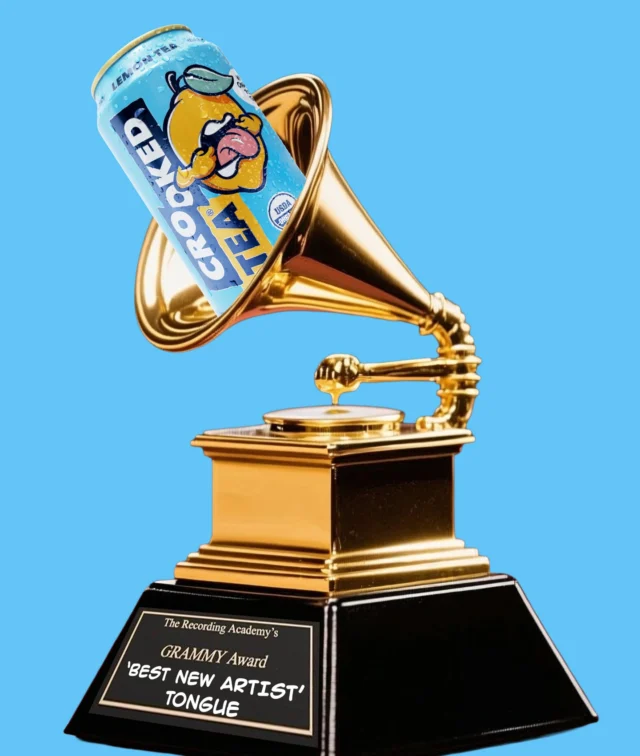 I’d like to thank the Academy, the competition for being mid af, and the fact I was never even invited. 
•
•
•
#CrookedTea #DrinkCrookedTea  #Tongue #Grammys