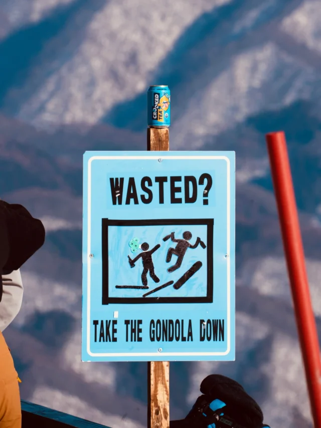 rumor has it the gondola may or may not be for quitters 
*sent in invisible ink*