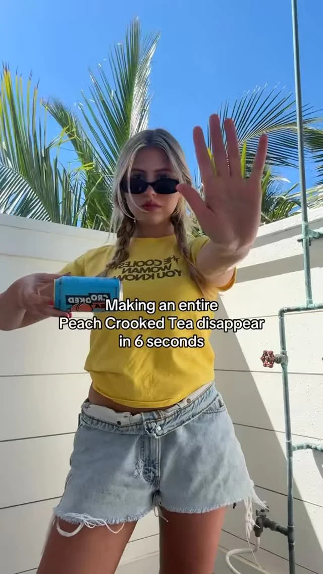 new party trick unlocked 🍑🪄