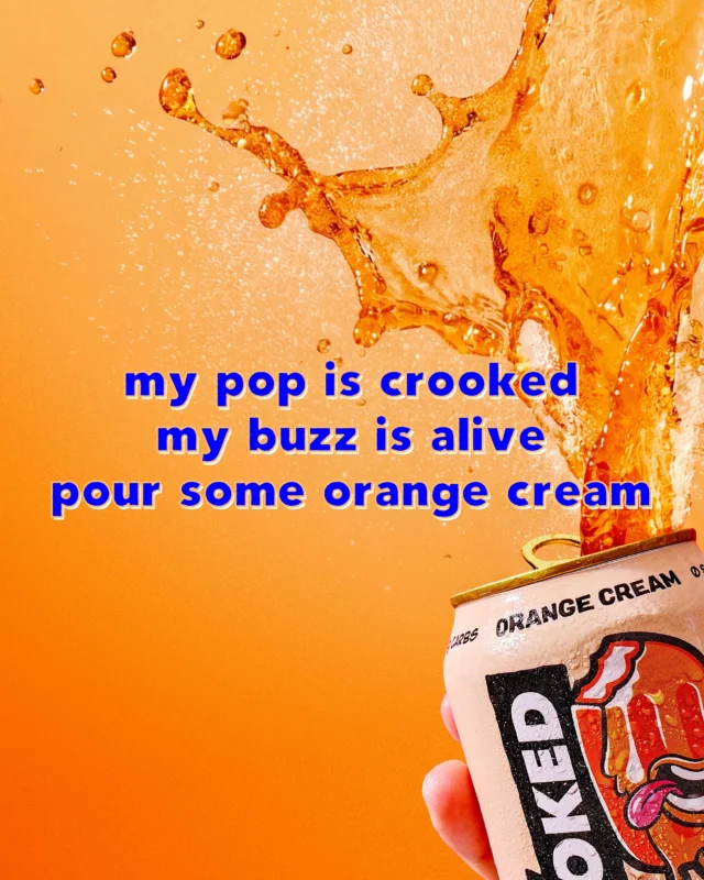 get that pop flowin’ baby ✋🍊🧃💙